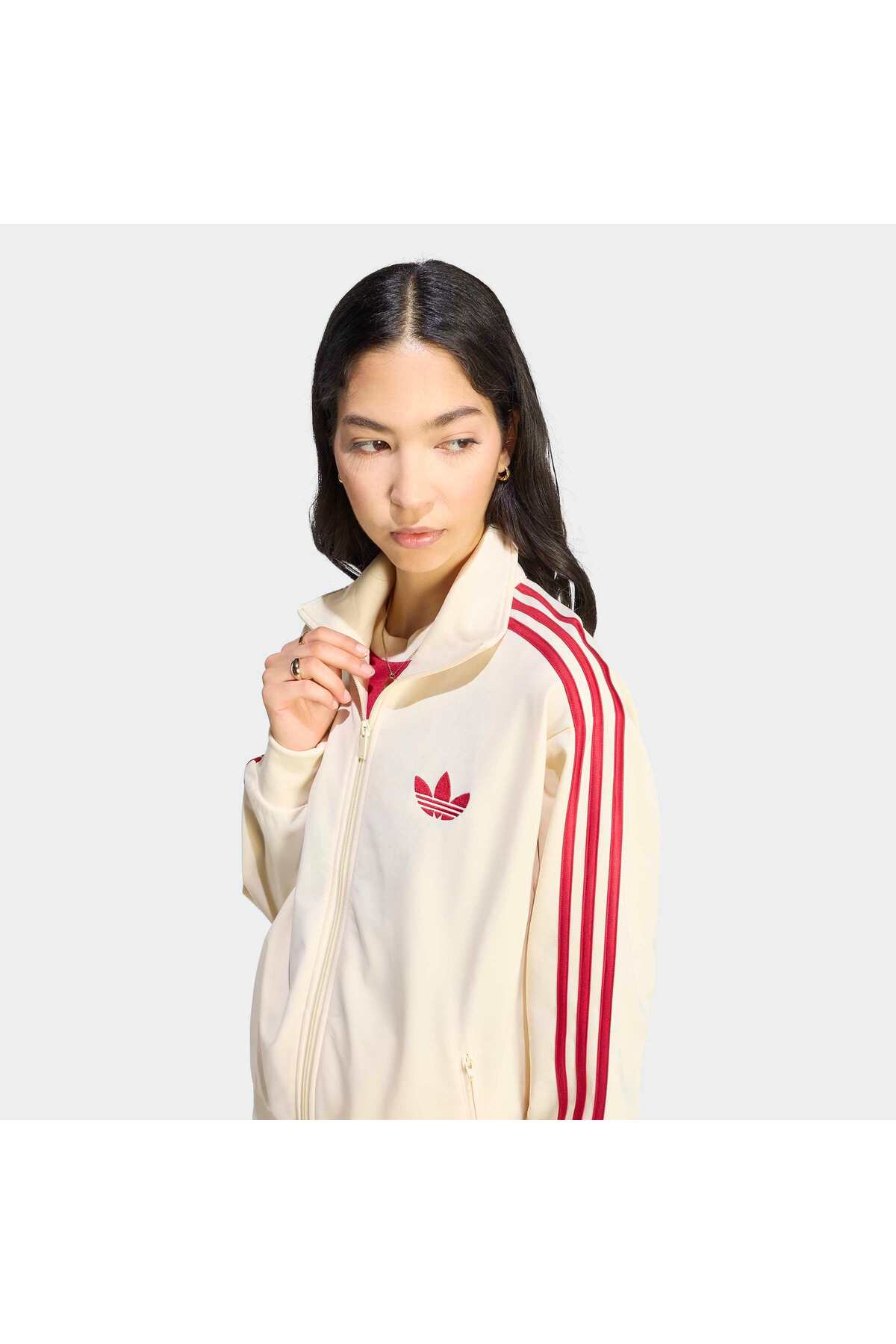 adidas Fb Tt Loose Kadın Spor Sweatshirt KS4674 görsel 5