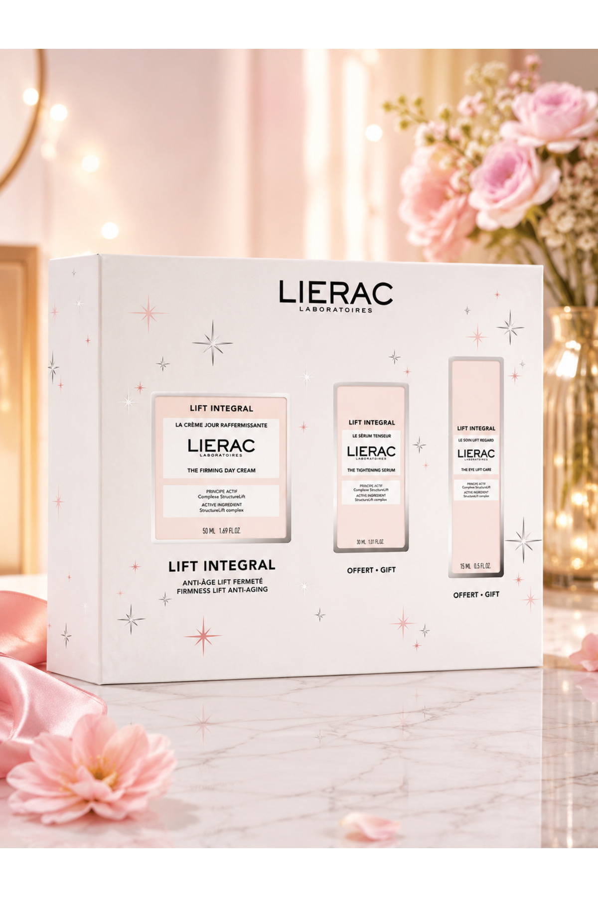 ست کرم روز مرطوب‌کننده عمیق و کاهش‌دهنده ظاهر چین و چروک و خطوط ریز Lift Integral