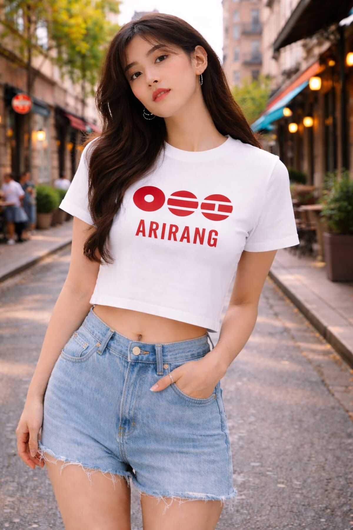 puolikuu Arirang World Tour Bts Printed Crop Tshirt - Price, Reviews