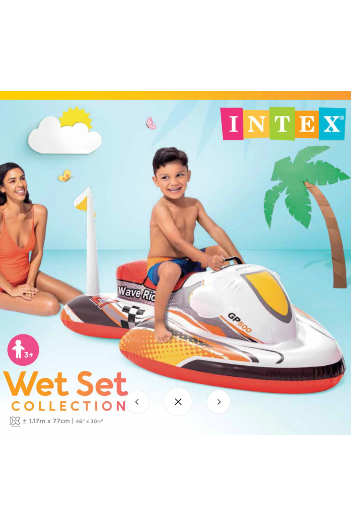 İNTEX WET SET Wave Rider havuz binici Intex 57520 - Fiyatı, Yorumları
