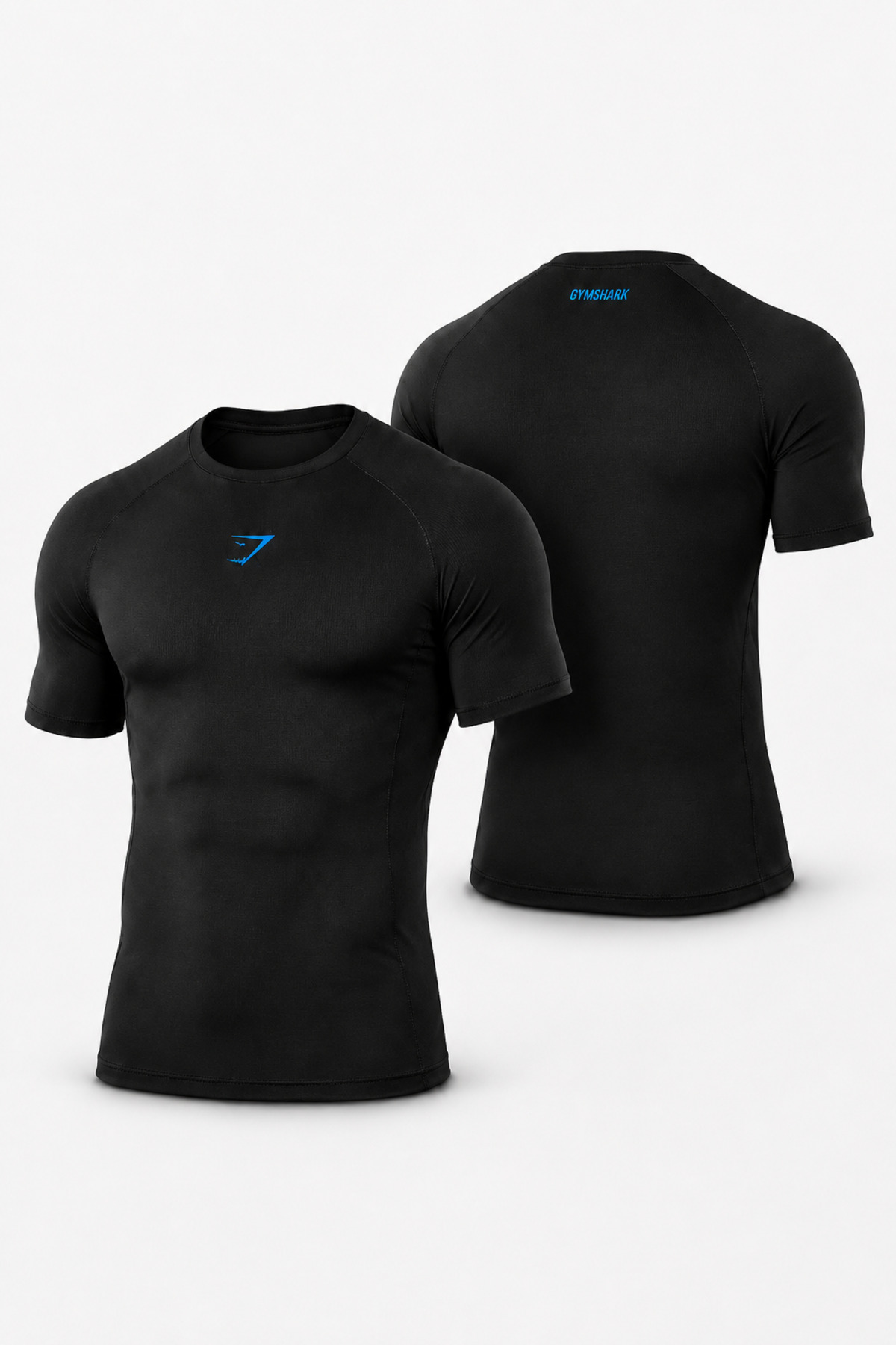 Stylovi GymShark Compression Spor T-Shirt - Yüksek Kalite