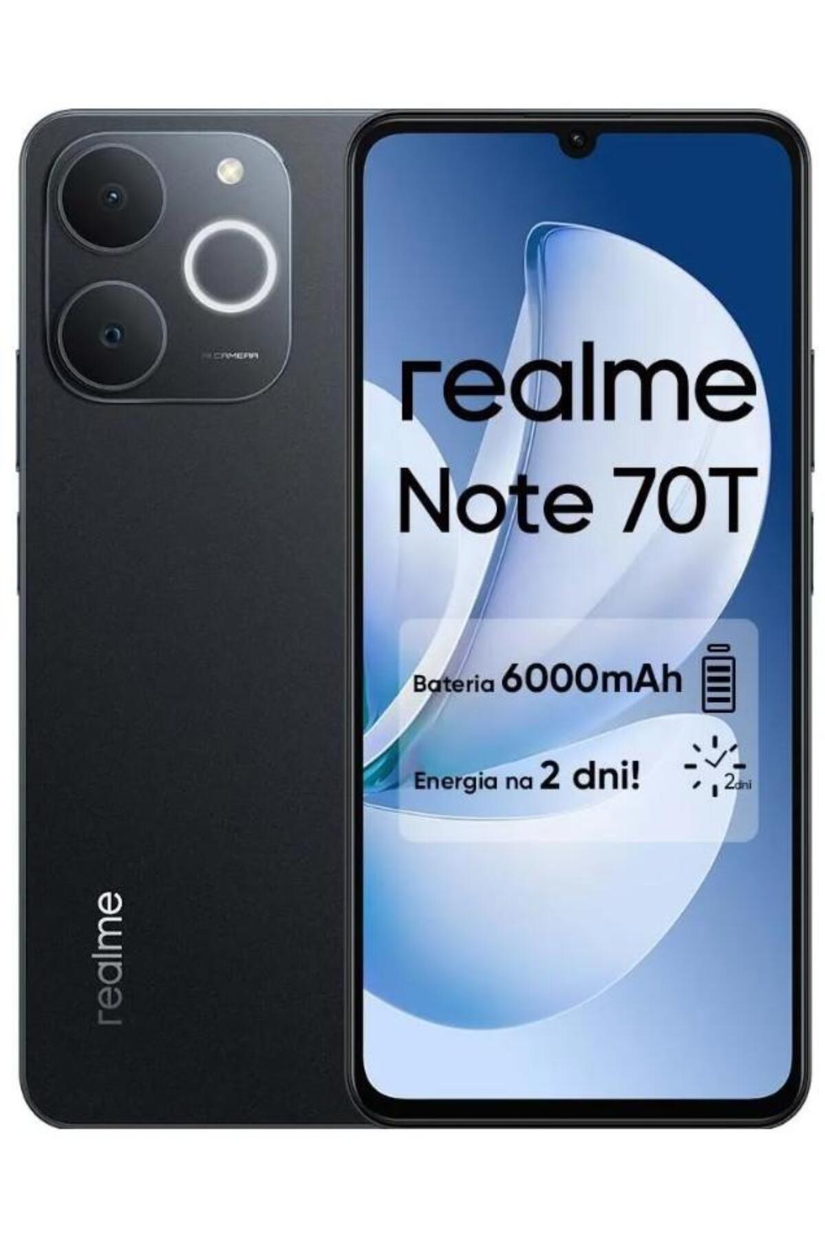 realme Note 70T Smartphone, Unisoc T7250 Octa-Core, 6.74