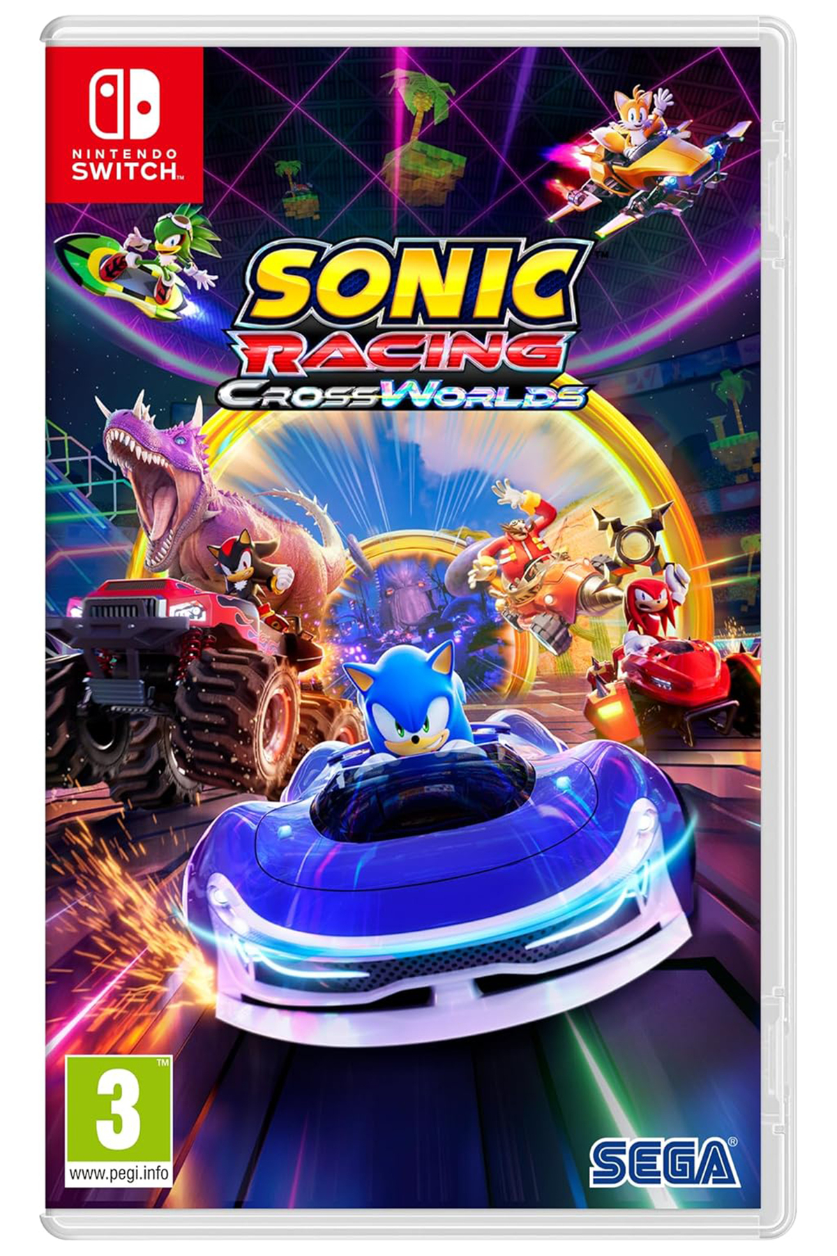 by Nintendo Sonic Racing CrossWorlds - Switch - Fiziki Kartuş Oyun