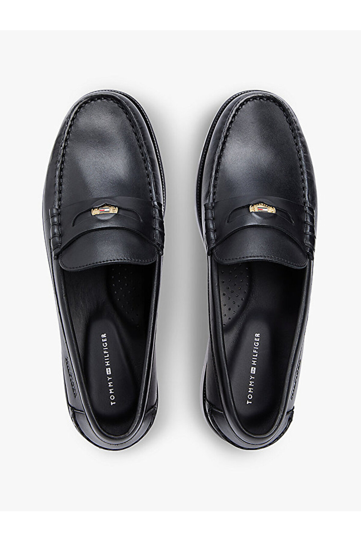 Tommy Hilfiger erkek hilfiger penny crust loafer görsel 3