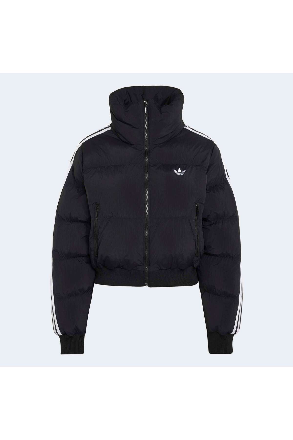adidas Adicolor Jkt Kadın Spor Mont KT4231 görsel 4