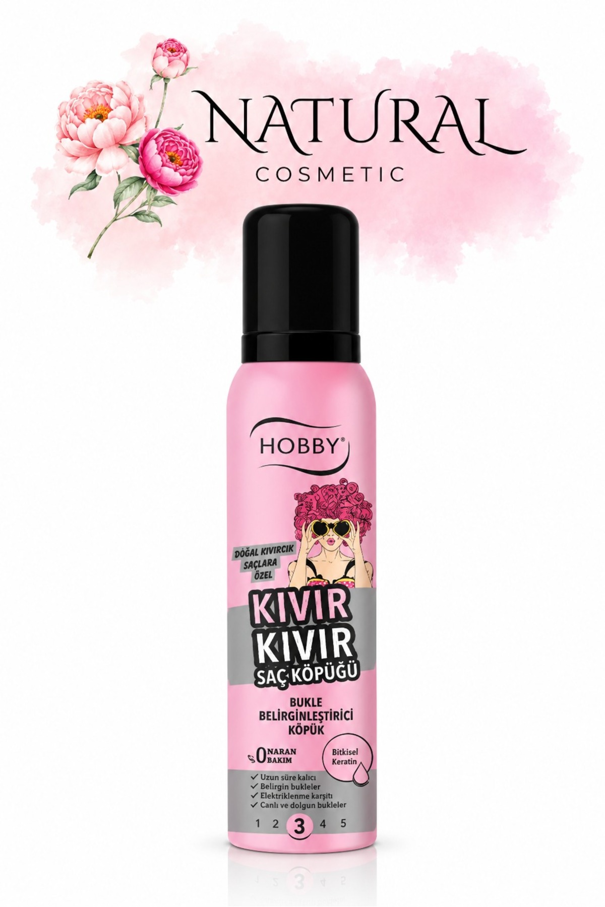 Kıvır Kıvır Saç Köpüğü 150 ml — NCF--KıvırKöpük — تصویر 2 از 4