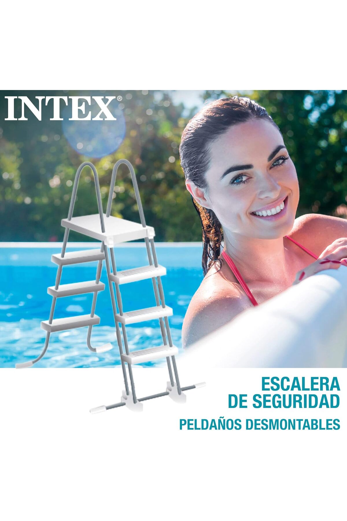 Intex 26790 Prefabrik Havuz 400x200x122cm Merdiven + Filtre +