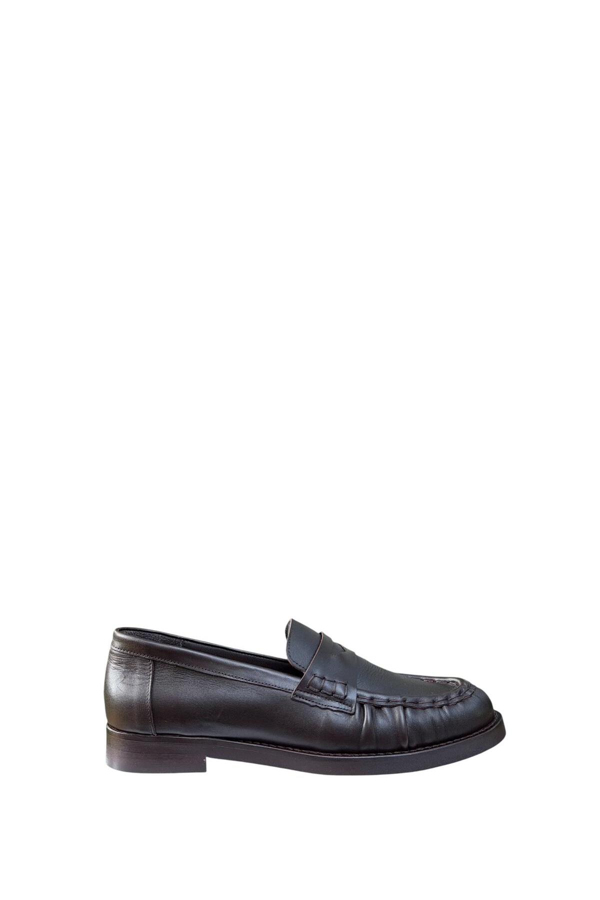 PRESCO LEATHER WOMAN LOFER GENUINE LEATHER