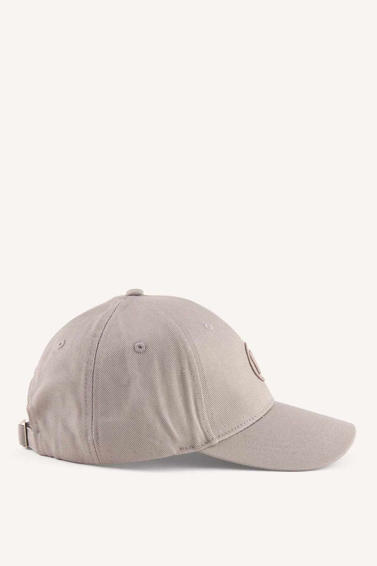 DeFacto Erkek Nakışlı Gabardin Cap Şapka G4800AX26SM görsel 4