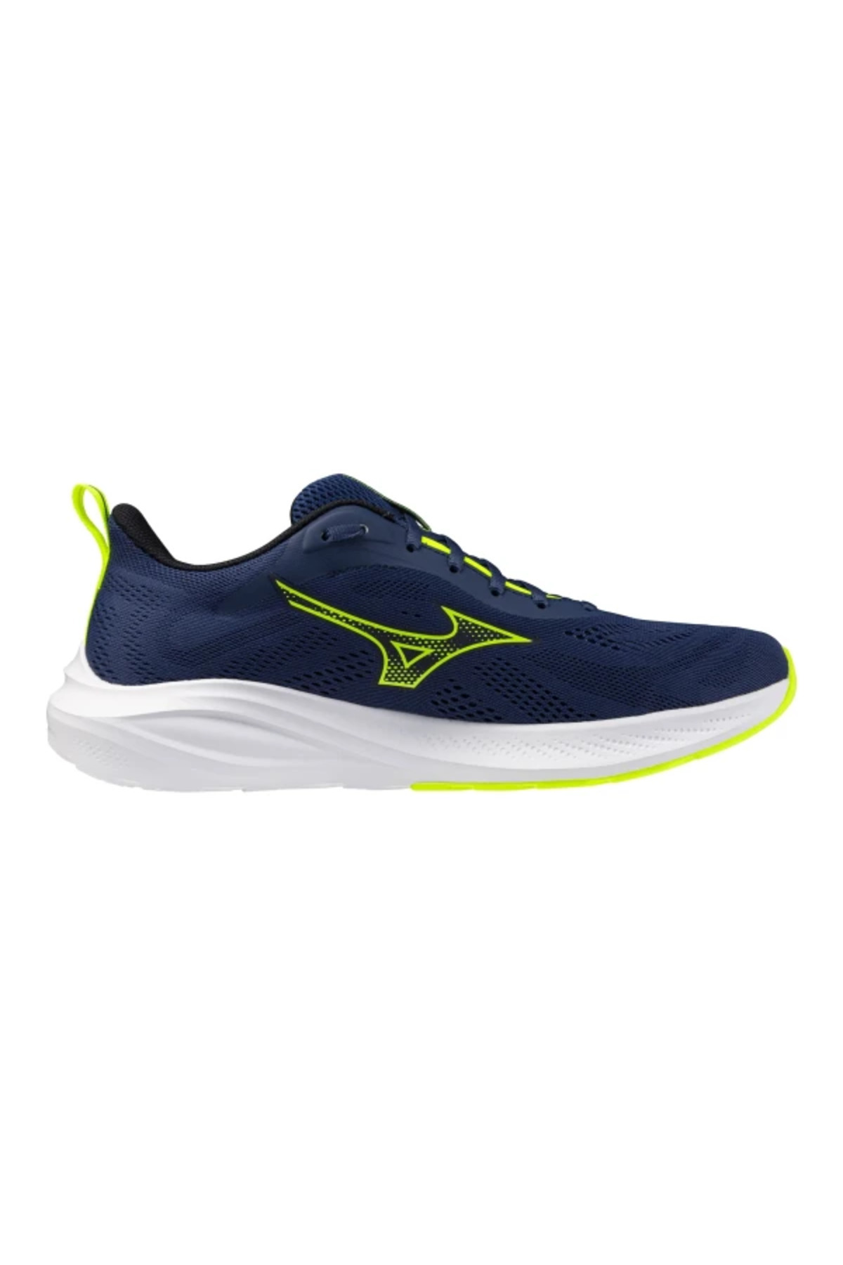 MIZUNO Enerzy Runnerz 2 Erkek Koşu Ayakkabısı Lacivert / Sarı görsel 3