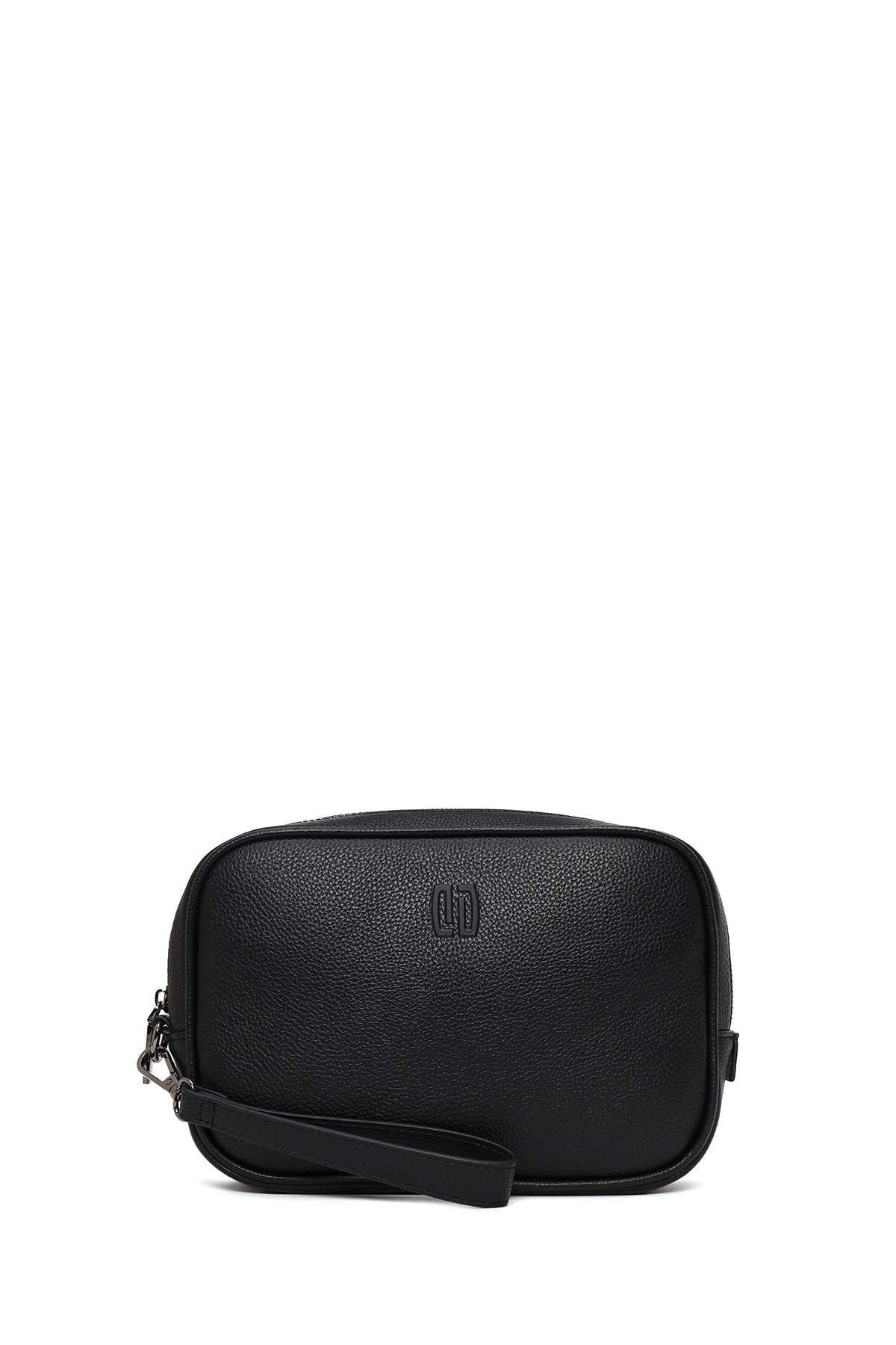 Derimod Erkek Siyah Mini El Çantası 26SBD3305PU