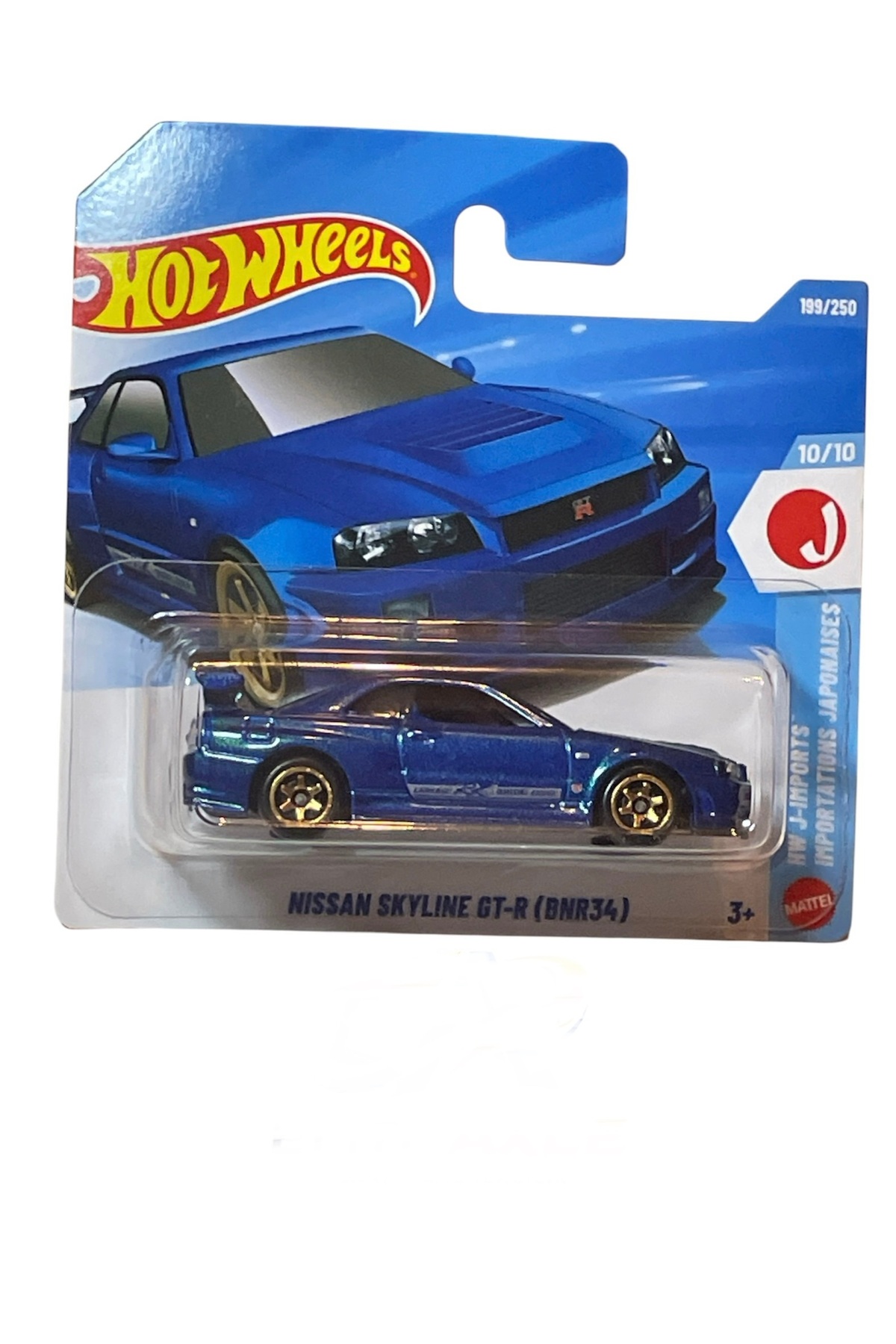 ミニカー Hot Wheels Nissan Skyline GT-R (BNR34) HOT WHEELS Hotwheels NISSAN SKYLINE GT-R (BNR34) JJK35-N521