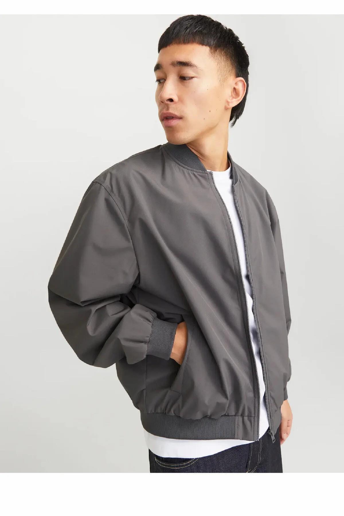 Jack & Jones Jack Jones Charge Bomber Erkek Ceket 12268608 görsel 3