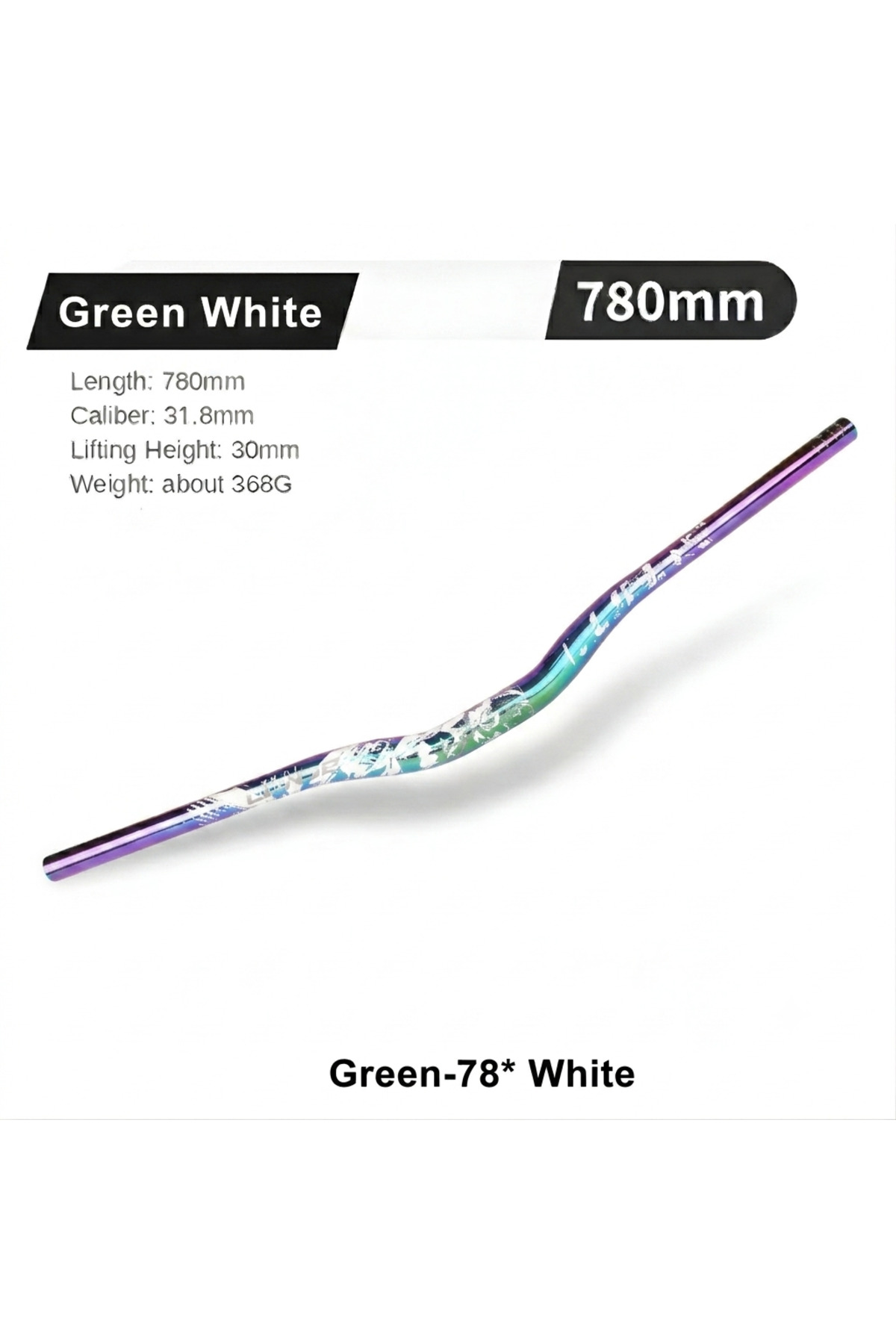 Yeşil Lunje Rainbow 780 Mm Gidon