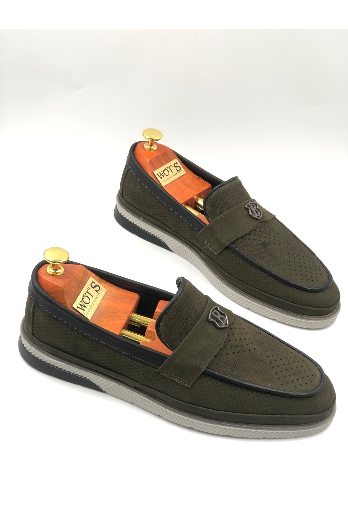 WOTS FASHION Wots hakiki deri erkek loafer