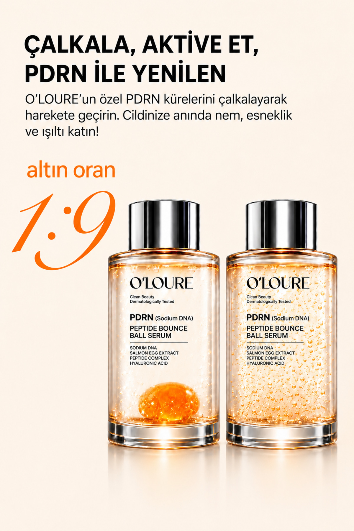 PDRN SOMON DNA Peptide Bounce Ball Yenileyici ve Sıkılaştırıcı Cilt Serumu 30 ml — olr1 — تصویر 4 از 9