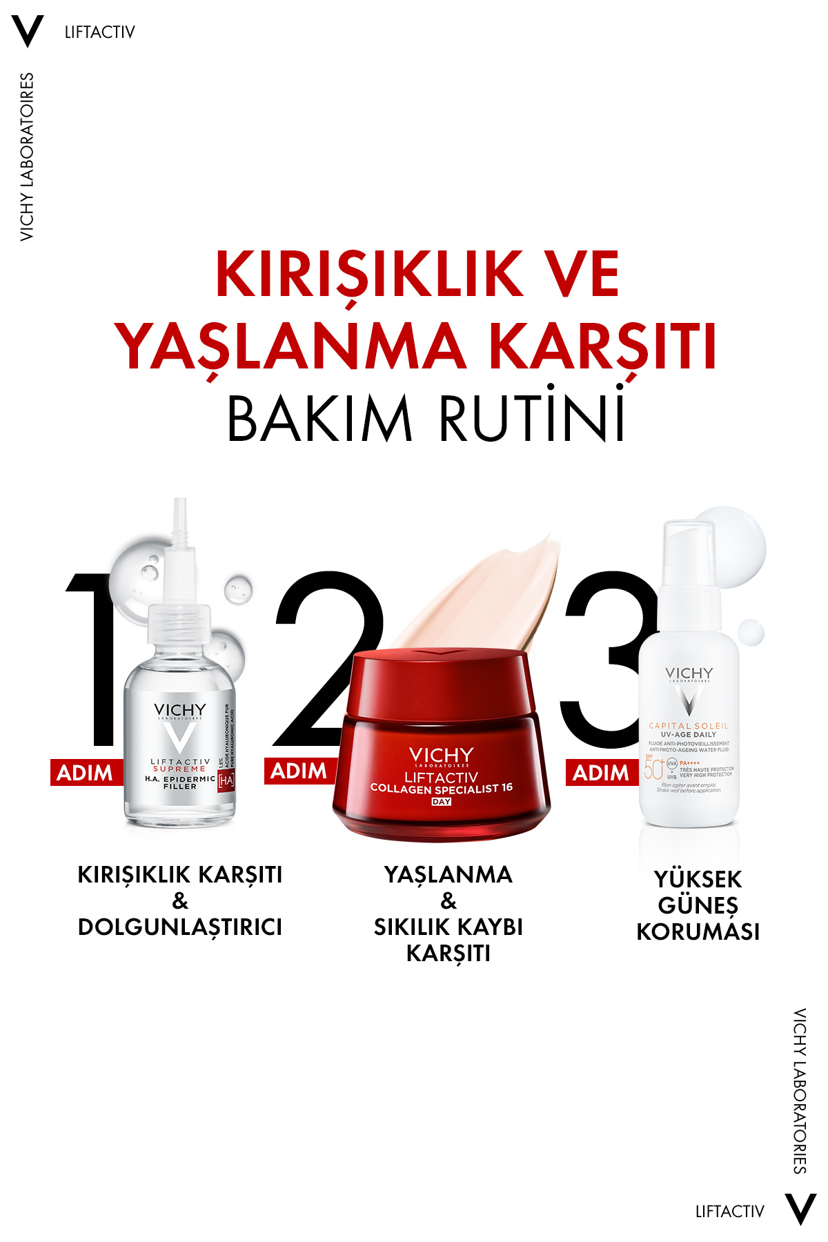 Anti-Aging Günlük Bakım İkilisi – Yenileyici Yüz Serumu ve Yüksek Koruma SPF Güneş Kremi Seti — 7645674O56466 — تصویر 4 از 4