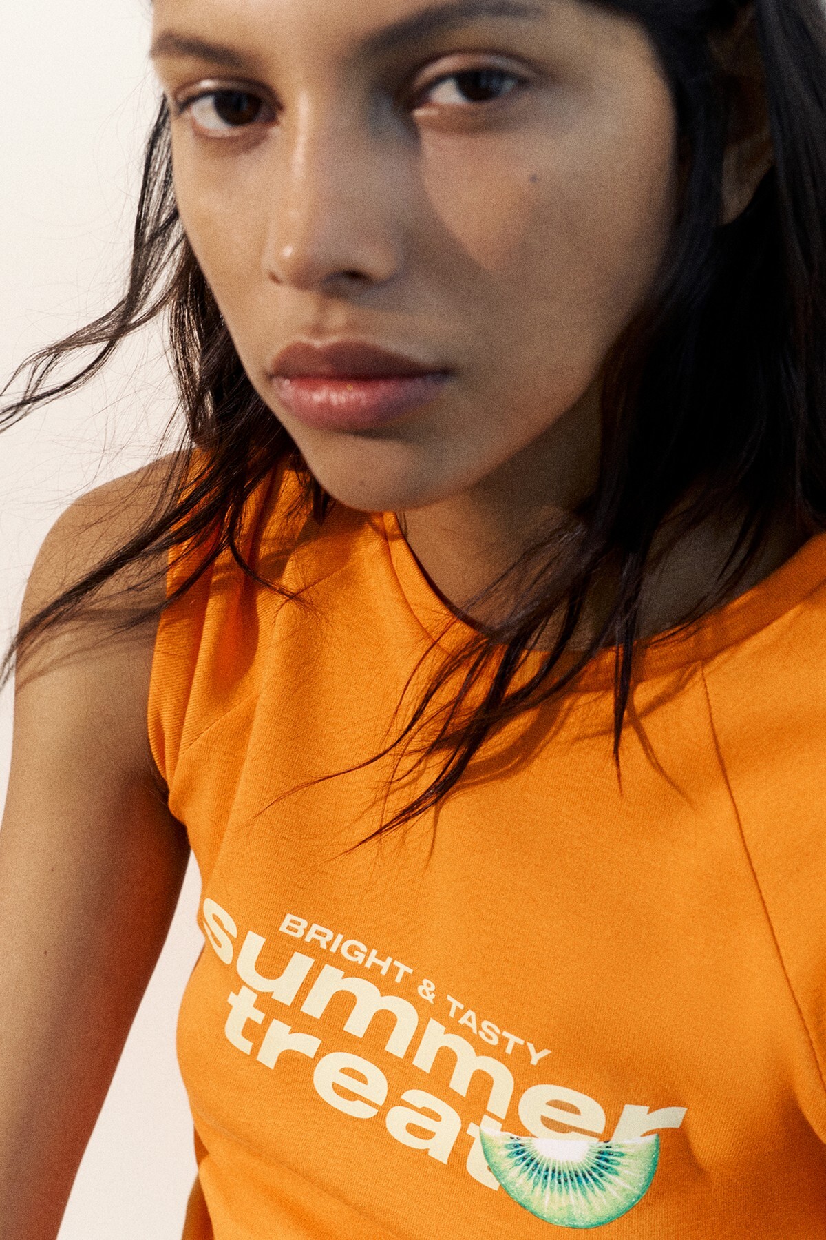 Fruit graphic printed tee
