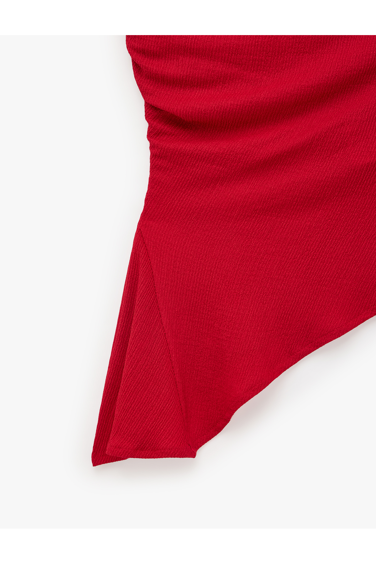 Koton Asimetrik Kesim Slim Fit Kolsuz Straplez Yaka Büstiyer görsel 3