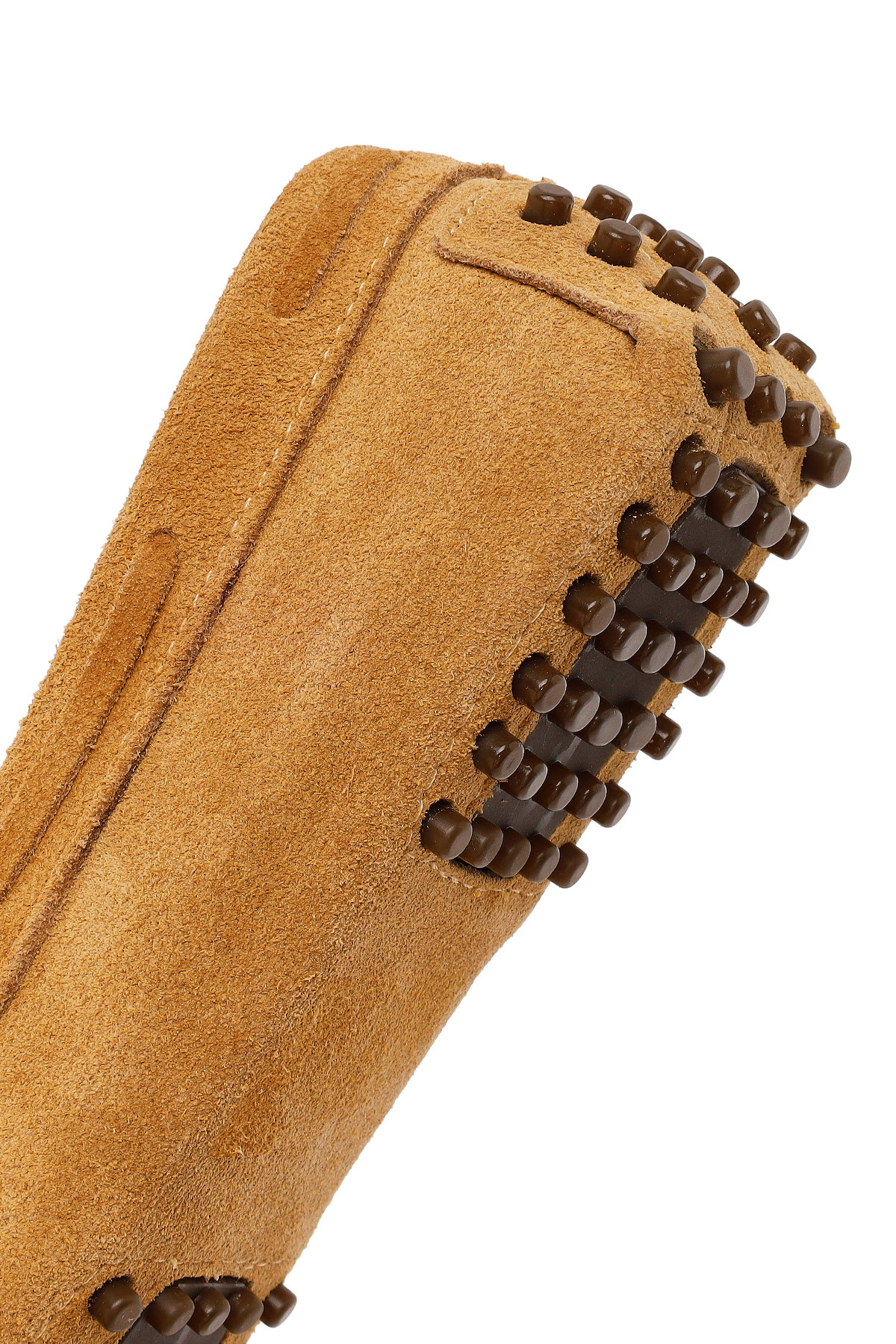 Derimod Kadın Camel Püsküllü Süet Deri Loafer 26PFD291010 görsel 8