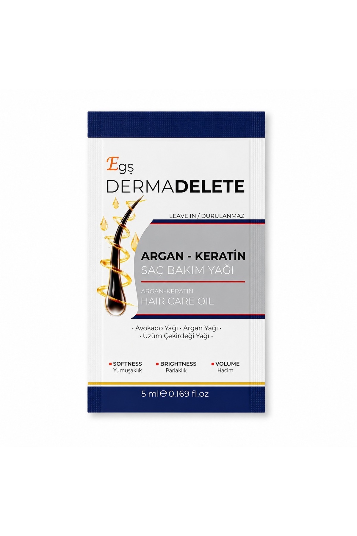 روغن مراقبت از مو کمپلکس آرگان کراتین تک‌ بار مصرف ۵ میلی‌لیتر — ۱۱۵۰ — تصویر 3 از 3