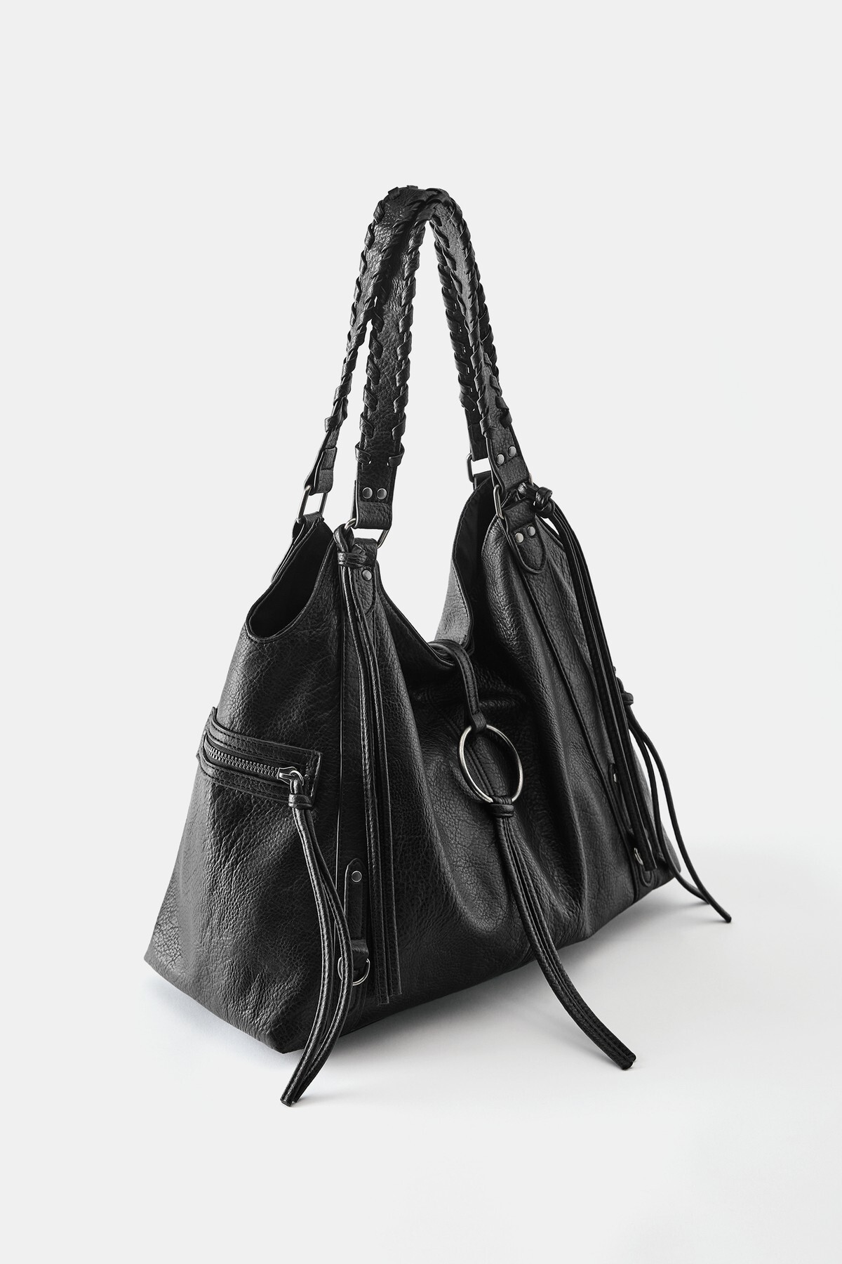 Pull & Bear Halkalı shopper çanta görsel 4
