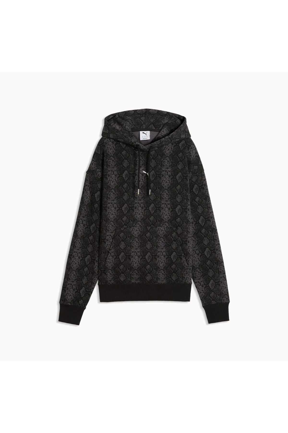 Puma Snake Kadın Siyah Sweatshirt (638748-01) görsel 4