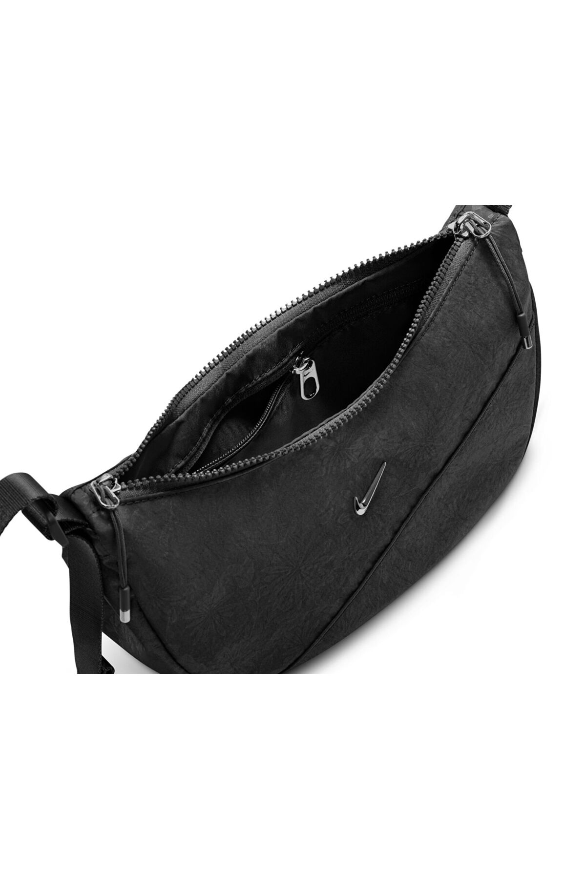 Nike Kadın Çanta Omuz Çantası AURA CRESCENT CROSSBODY Günlük Kadın Çanta Çiçek Desenli Çanta görsel 4