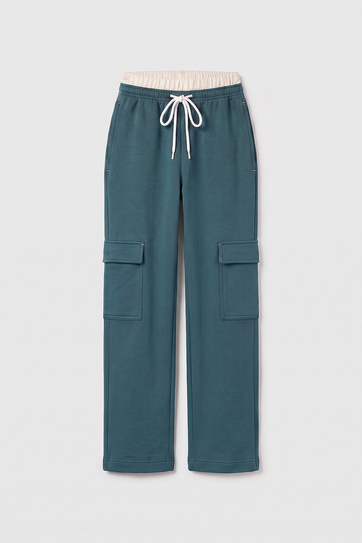 Tommy Life Forest Green Double Belted Cargo Pocket Palazzo Girls