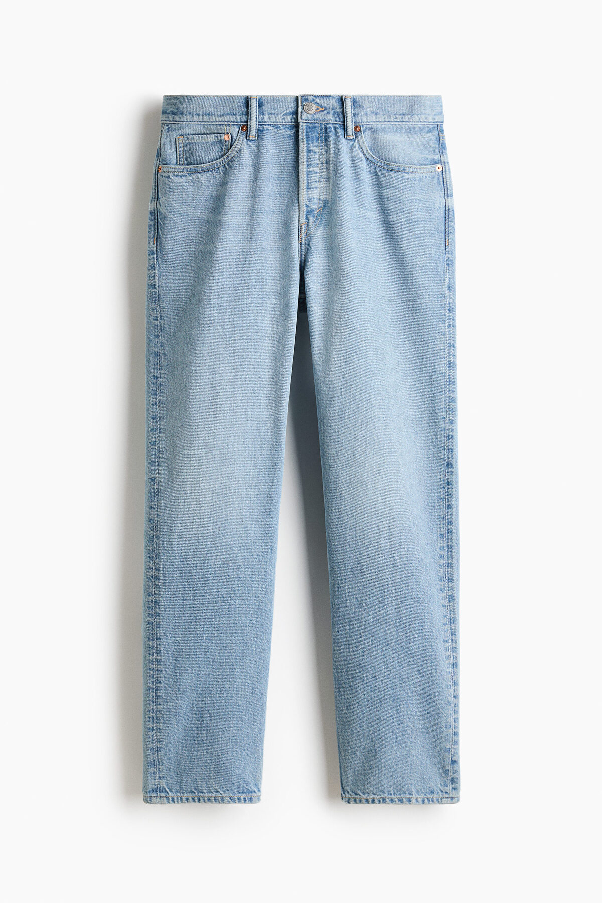 شلوار جین معمولی راسته اچ اند ام شلوار جین H&M