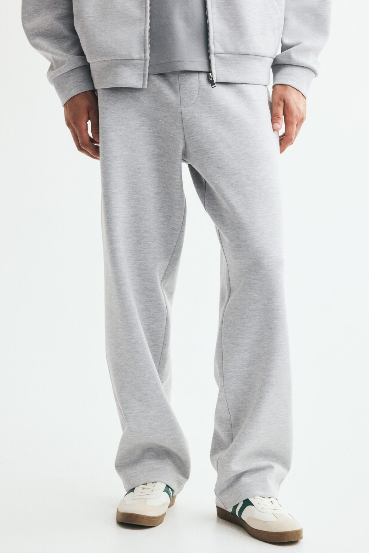H&M İnterlok Eşofman Altı Relaxed Fit görsel 2