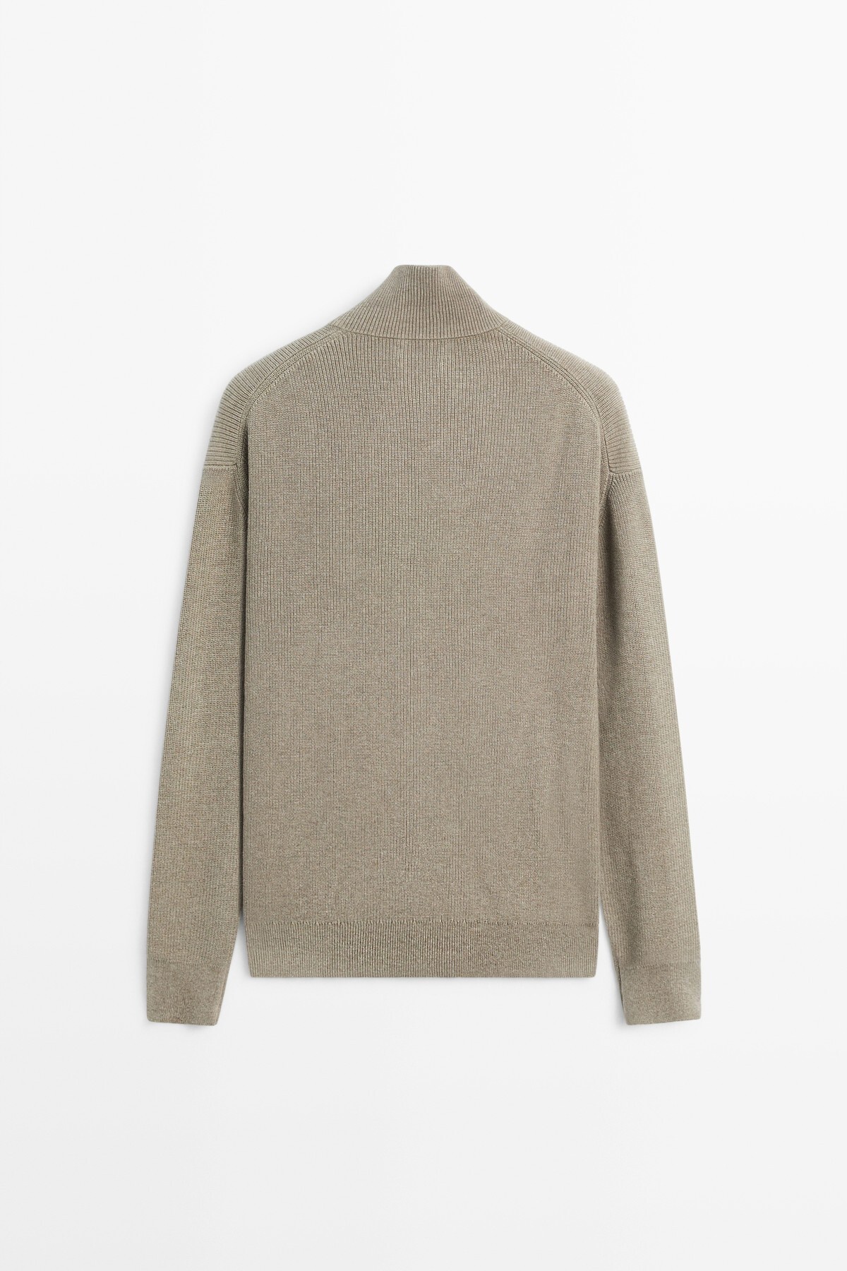 Massimo Dutti %100 pamuklu fitilli triko hırka görsel 8