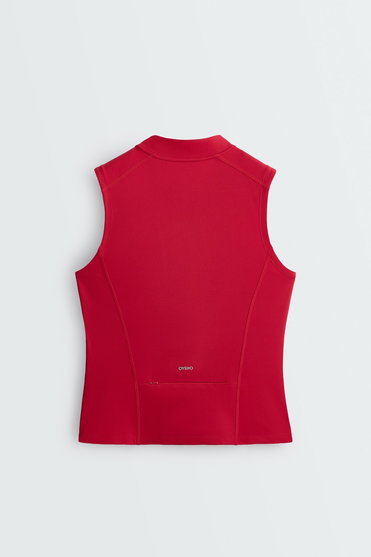 Oysho Fermuarlı kolsuz T-shirt görsel 6
