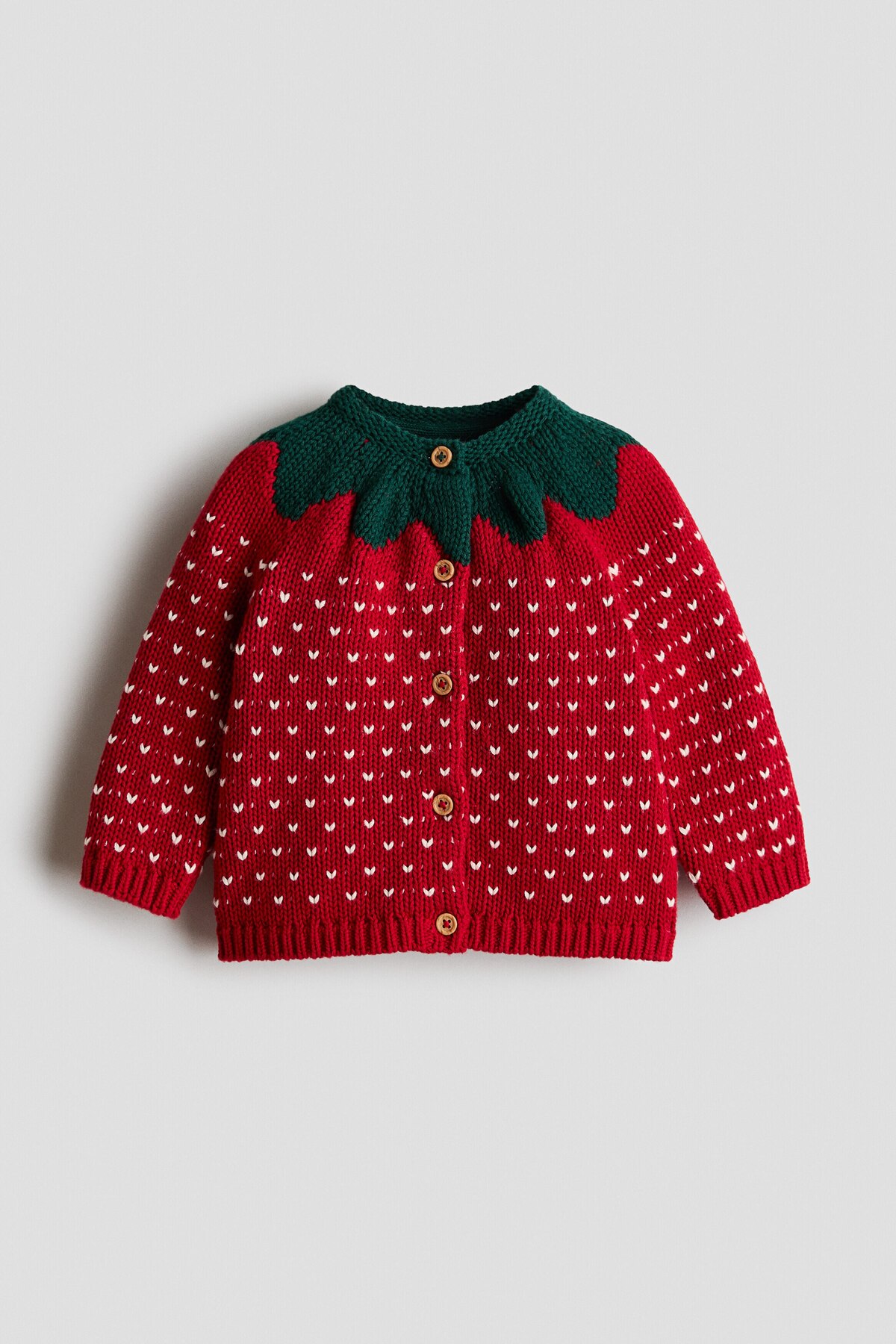 ژاکت کش باف پشمی پنبه ای اچ اند ام ژاکت کشی H&M