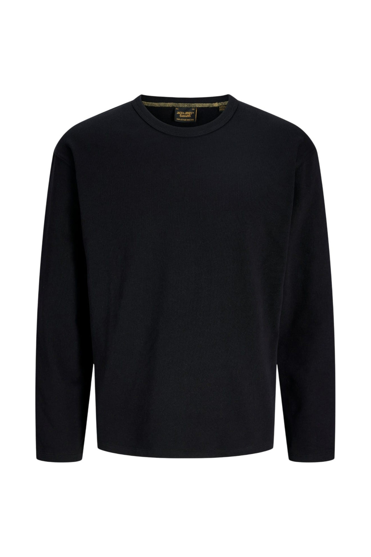 سویشرت مردانه یقه گرد مشکی طرح JJAXEL SWEAT CREW NECK جک اند جونز سویشرت Jack & Jones