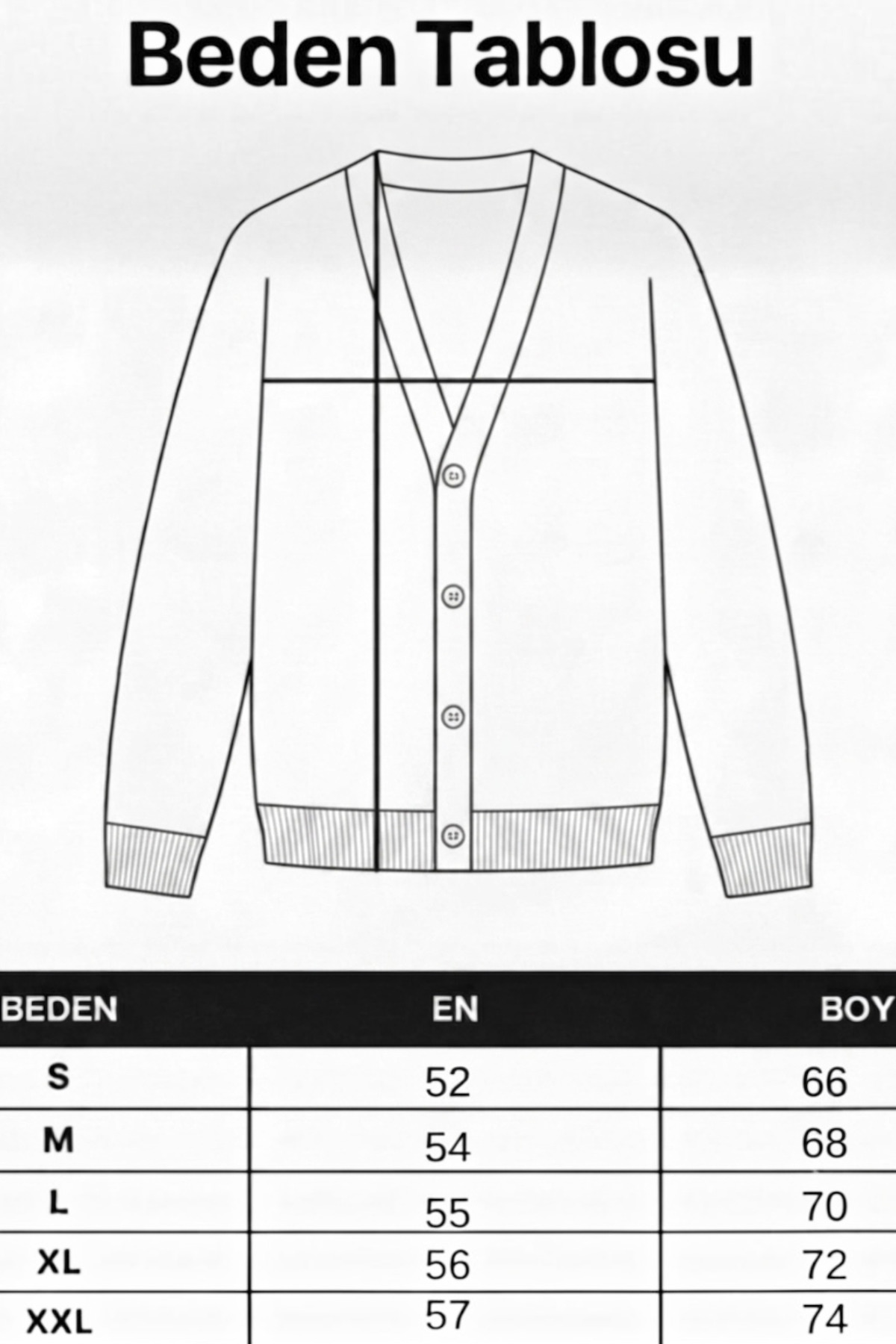 SERABLANKA Erkek Polo Yaka Oversize Triko Hırka görsel 4