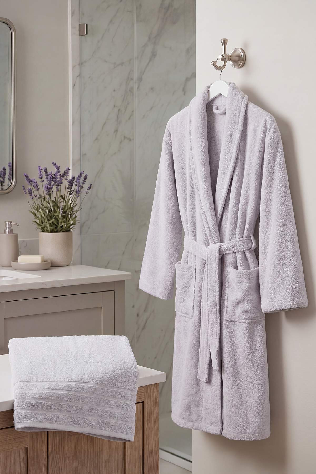 Trendyol Home 2-Piece Bathrobe Towel Set Tphss26Nz00004