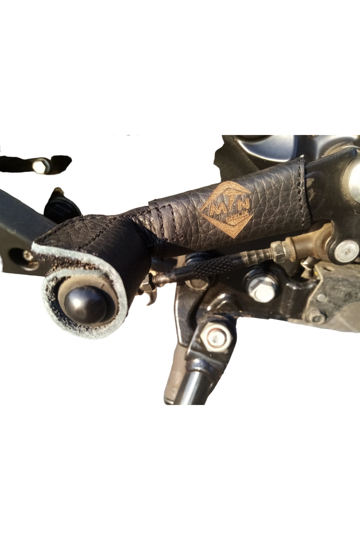 MTNdizlik Mak99 Motosiklet vites çorabı , deri vites kılıfı