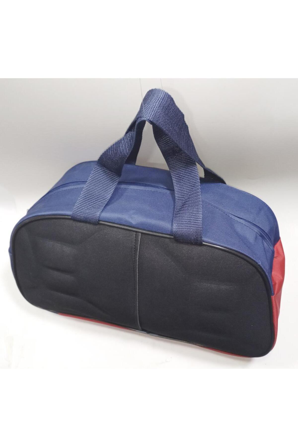 abnturk Pazar işporta Malı 46x28cm Spor Çanta Her Ortamda Kullanıma Uygun Unisex Seyahat Çantası görsel 3