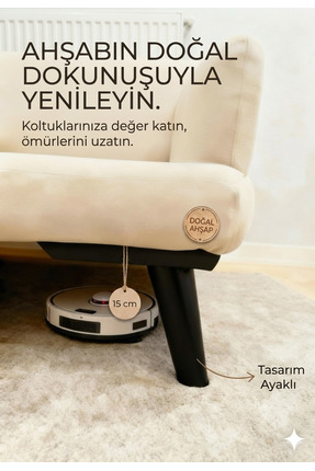 ŞİVAN DİZAYN 1. Sınıf Gürgen Ağacı 15 Cm Siyah Mobilya Kanepe Koltuk Tv Ünite...