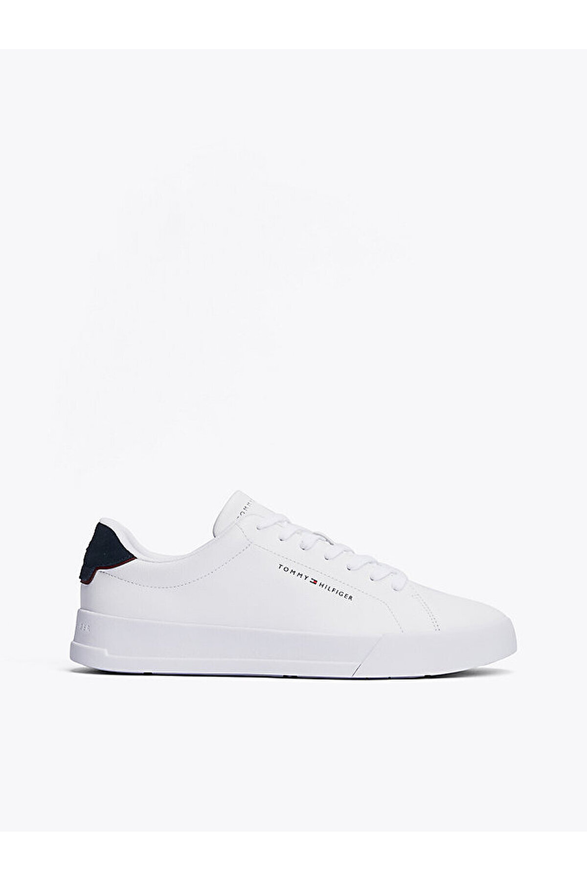 Tommy Hilfiger Tommy Jeans Herren Weiß Pebble Grain Court Sneaker