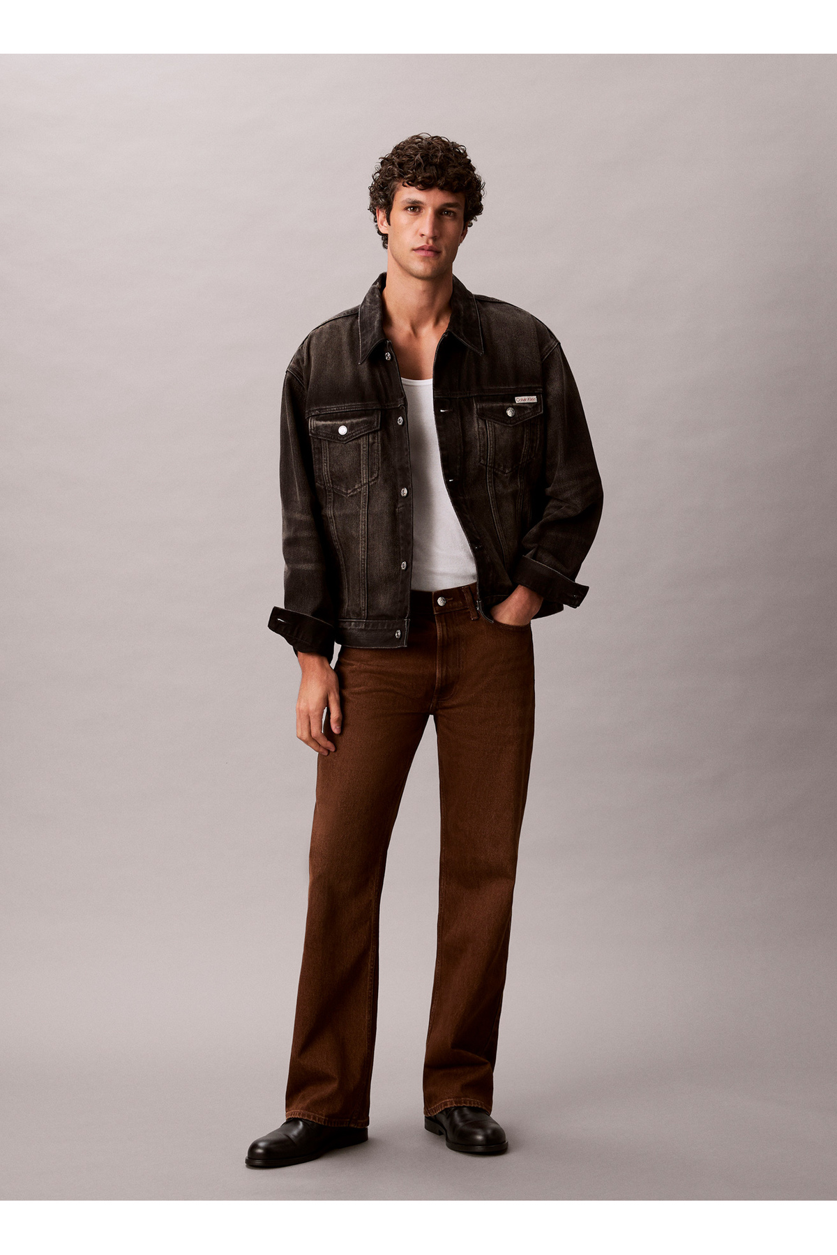 ژاکتمردانهCalvin Kleinخاکستری