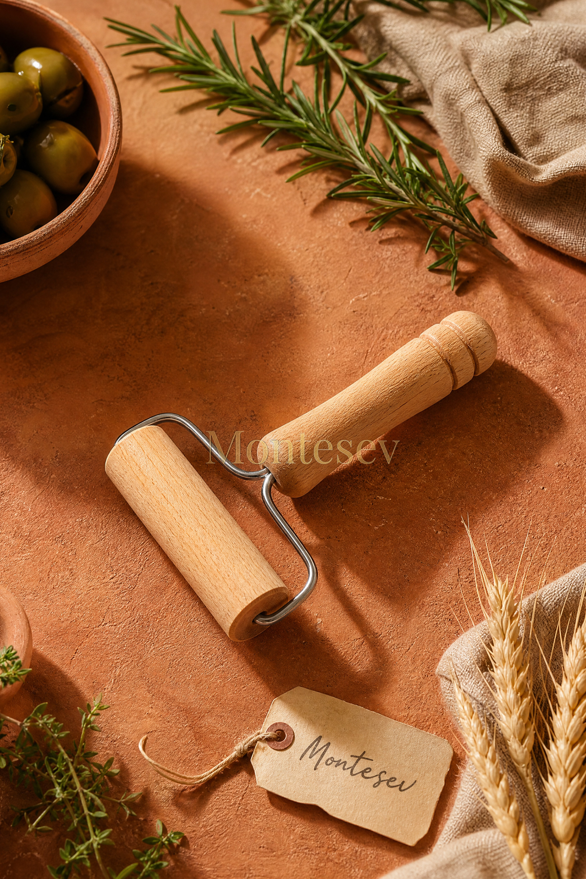 Emerald Series Wood Dough Roll Dough Shaper Zmrset7