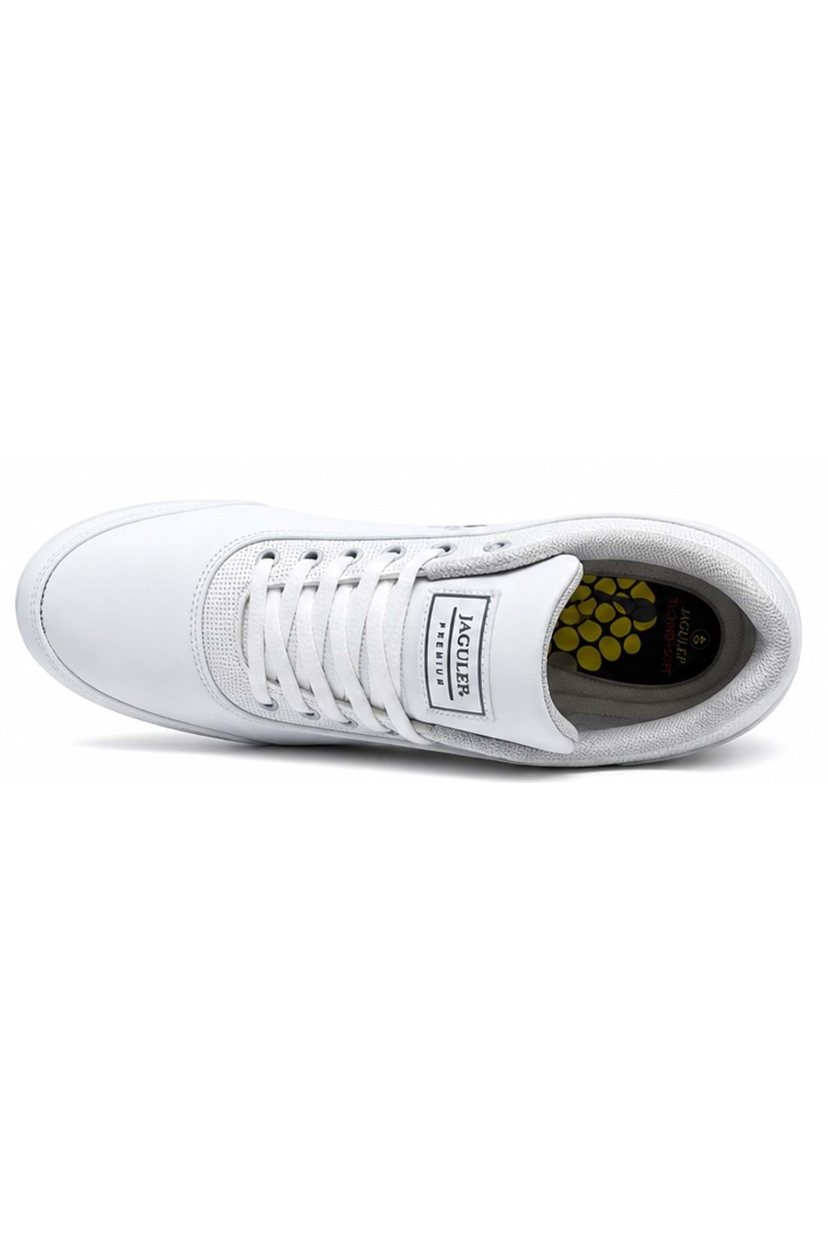 Kocamanlar Sneaker İnce Taban Erkek Spor Ayakkabı BEYAZ — سفید VSK-AST10653 — تصویر 5 از 6