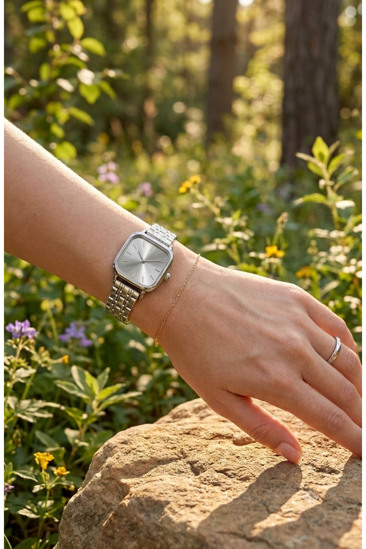 DARK BLANC Vintage Metal Kadin Kol Saati