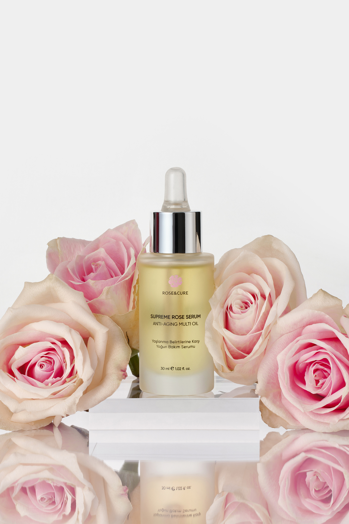 Rose and Cure Supreme Rose Anti-aging Multi-oil Yaşlanma Belirtileri Karşıtı Yoğun Bakım Serumu 30 ml — 00034