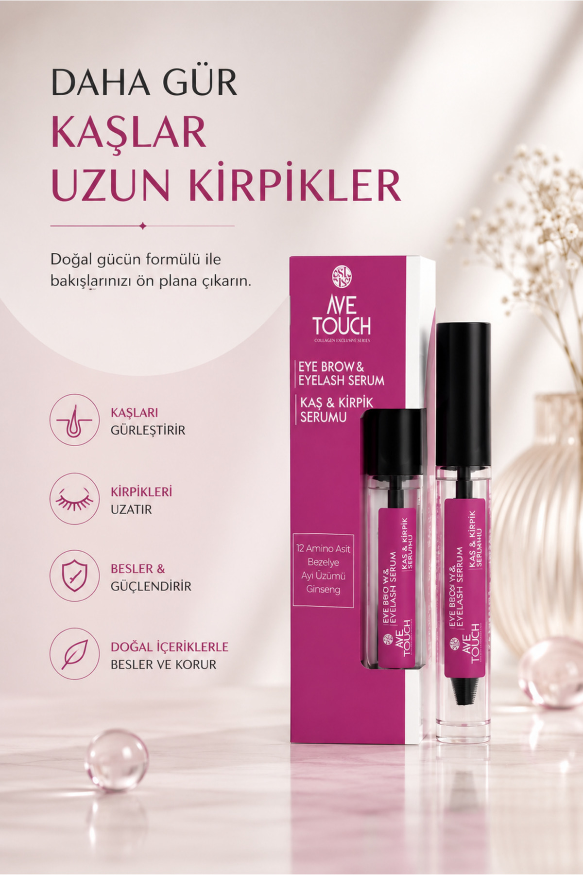 AVE TOUCH Kaş ve Kirpik Serumu — 12