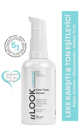 uLOOK Leke Karşıtı Serum | Alpha Arbutin ve Niacinamide İçeren Eşit Ton Bakım...