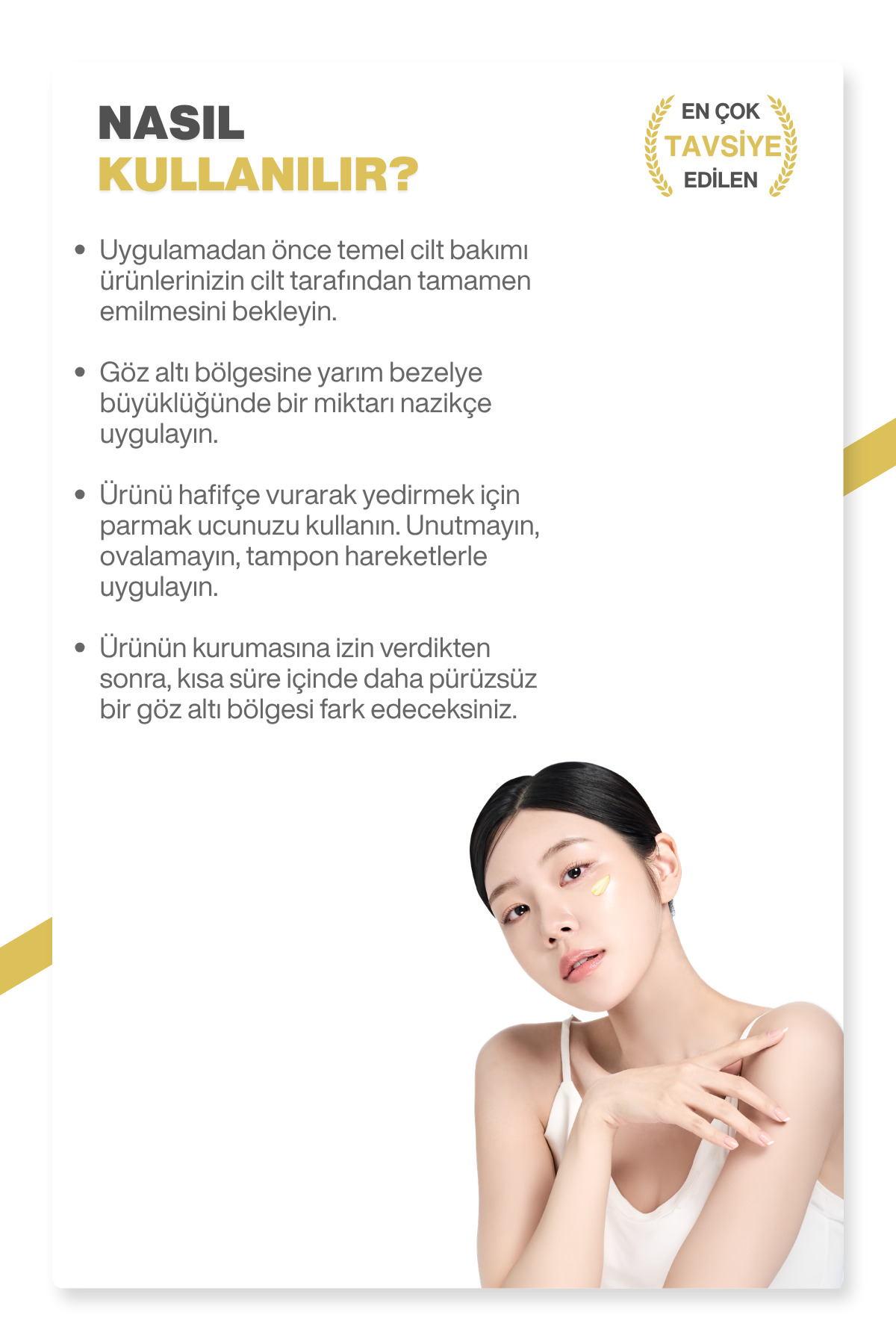 Retinollü Göz Kremi | Morluk Şişlik Kırışıklık Karşıtı | Spicule & Egf Teknolojisi 10ml — 8809886482595 — تصویر 8 از 8