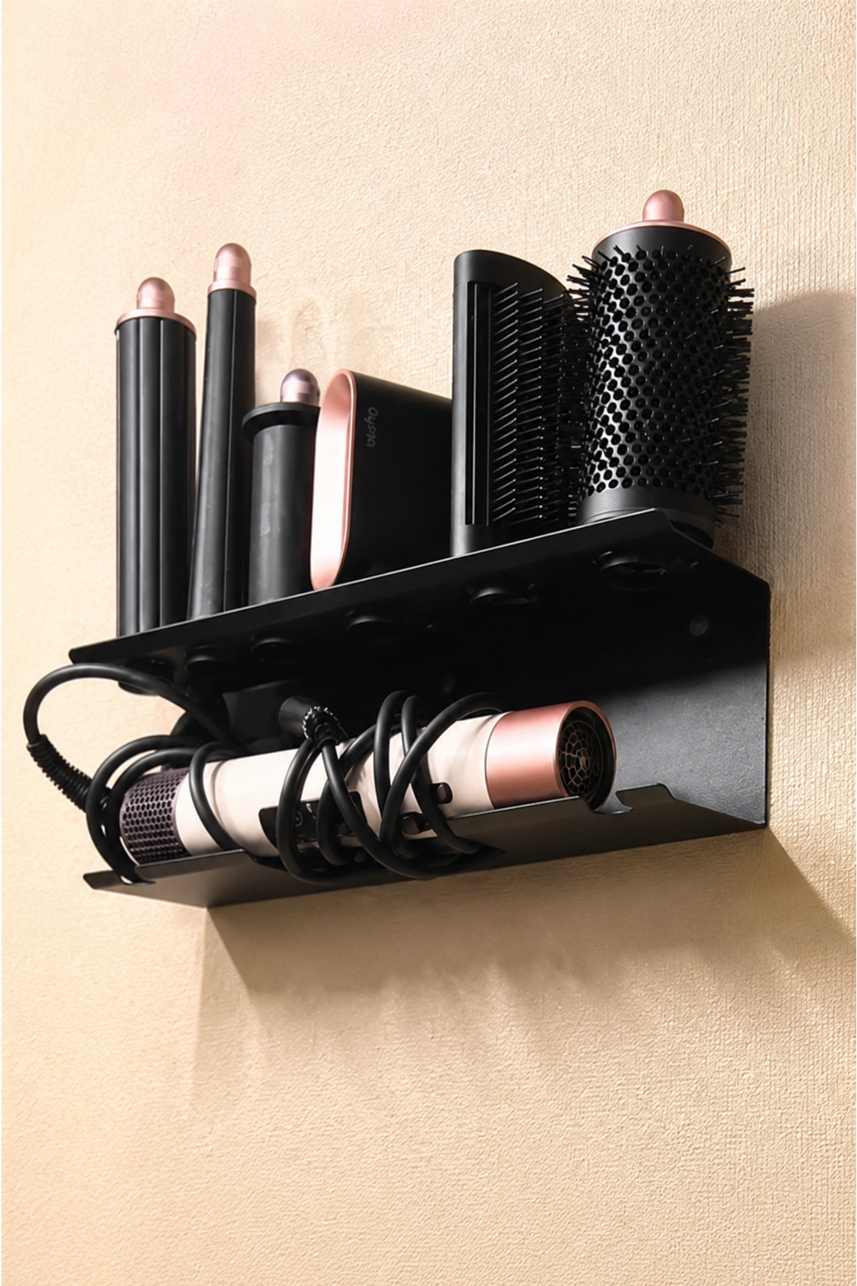 Dyson Regulator ❤️Black Hair Machine Apparatus Airwrap Multistyler Hair Machine Straightener Stand Hair Machine Organizer